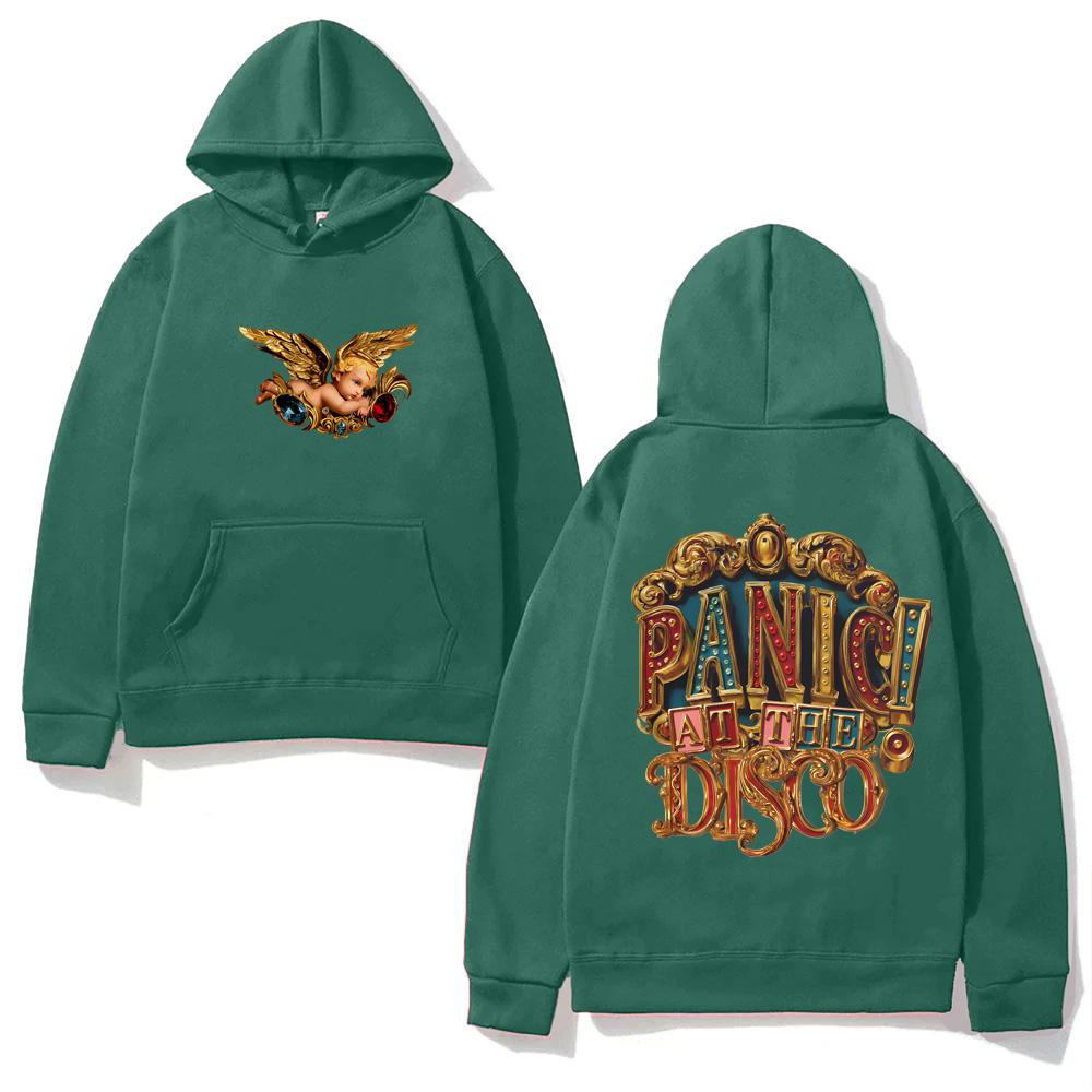 BAROQUE ANGEL PULLOVER HOODIE Panic! At The Disco 2025 New Harajuku Sweatshirt High Quality Clothing Sudaderas Hooded Hoody