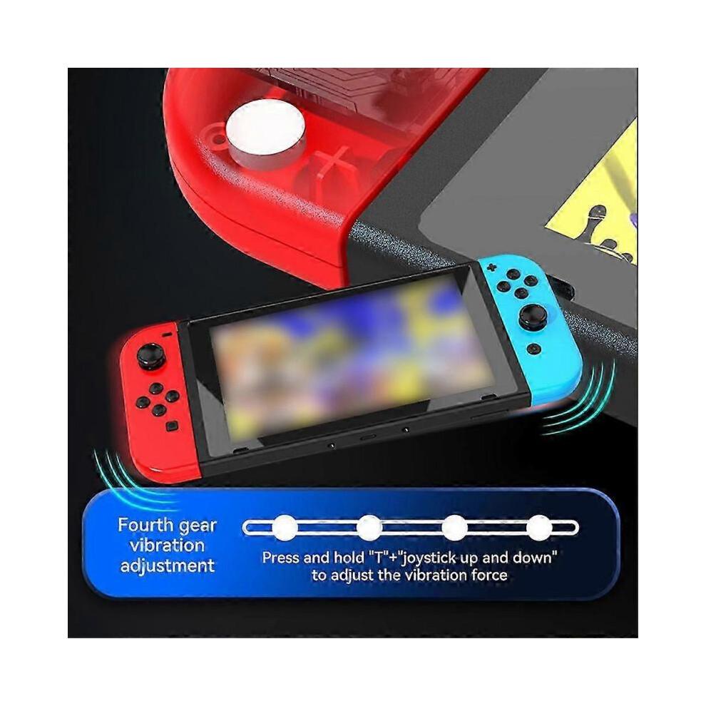 (Blauw Rood)Linker/Rechter Draadloze Gamepad met Gyro voor Nintendo Switch Joy-Con Controller met Sensor Joypad