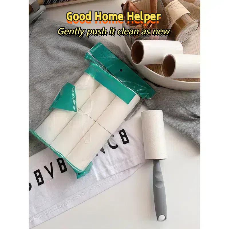 Vertikaler Staubfänger, 6-Rollen-Klebeband, stark haftender Staub, Hand-Klebebandhalter