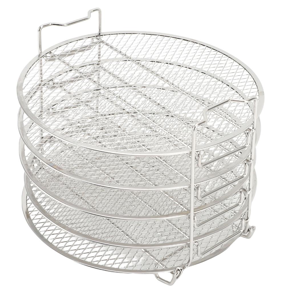 5patrovný stojan na dehydrátor vhodný pro Foodi 6,5qt 8qt stohovatelný nerezový rošt na dehydrátor