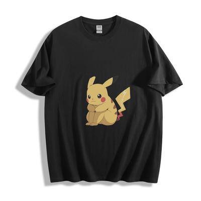 Pikachu Sitzendes Grafik-T-Shirt