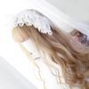 Bybrana Frangia da donna Onde grandi Capelli lunghi Capelli sintetici Abbigliamento quotidiano Stile Lolita Carino