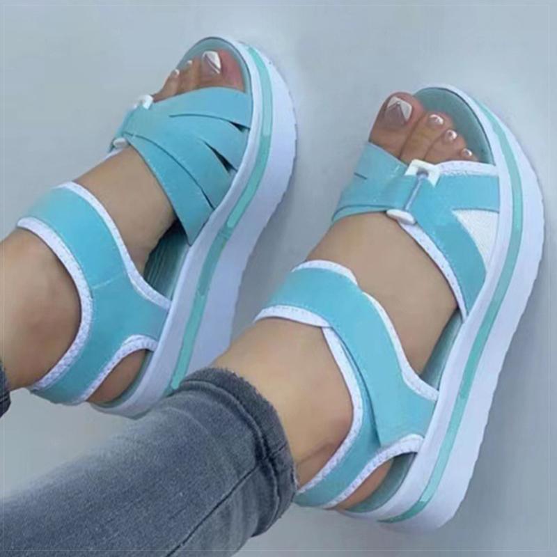 Women's Sandals Heeled Sandals Summer Shoes Woman  Fashion Wedges Heels Sandalias De Mujer Platform Summer Footwear Women