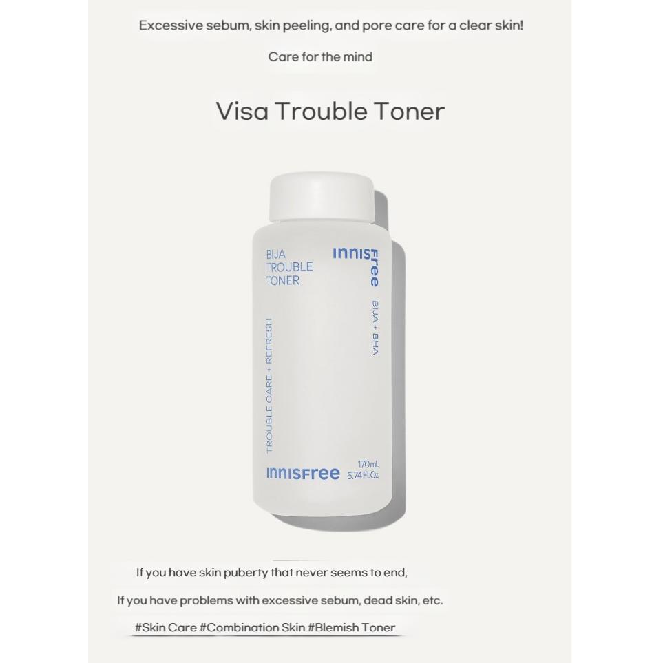 Innisfree Bija Trouble Toner 170ml