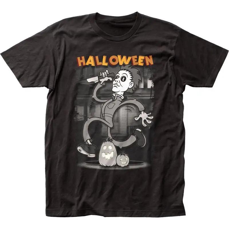 

Halloween Rubberhose Mens T Shirt Horror Movie Classic Brand New Black 5XL різнокольоровий