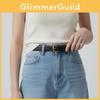 Genuine Twolayer Cowhide Leather Belt For Women With Pin Buckle For Work And Casual