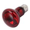 Reptile Heat Lamp Bulb E27 UVA Amphibian Basking Day and Night Heating Light Bulb for Bearded Dragon Lizard 220 to 240V Red