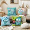 Cute Kawaii Funny h-Hangyodon Cushion Cover Comfortable Soft Pillow Case for Sofa Living Room Home Decor Protective Covers