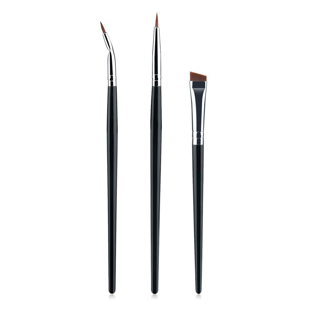 3 Elbows, Eyeliner Brush, Fine Oblique Head, Blade Brush, Eye Detail Brush, Ultra-thin Eyebrow Brush, Beauty Tool.