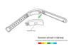 V9 Smart Temperature Monitoring Bracelet: All-Weather Body Temp Tracker with Vibration Alerts, Stopwatch, and Alarm Clock.