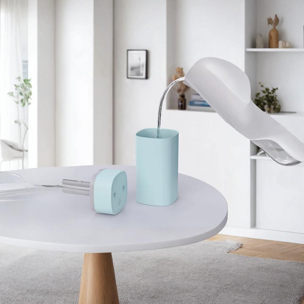 USB Humidifier Double Spray Colorful Light Nano Facial Steamer Home Gift