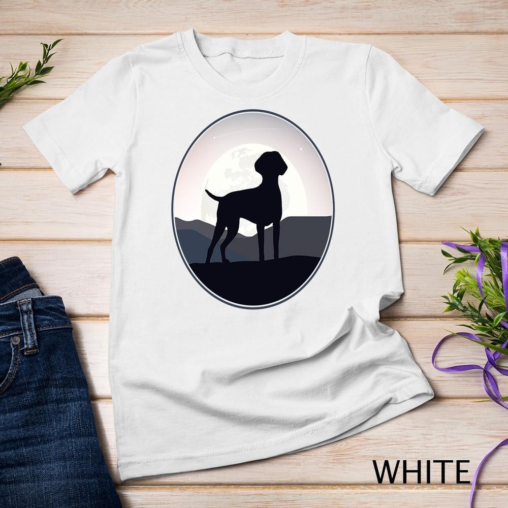

German Shorthaired Pointer GSP Retro Unisex T-shirt XL