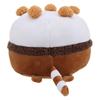 Kawaii Ice Cream Cake Fat Cat Plushies Soft Stuffed Animals Pillow Accompany Sleep Toys Home Decoration Kids Toy Birthday Gifts