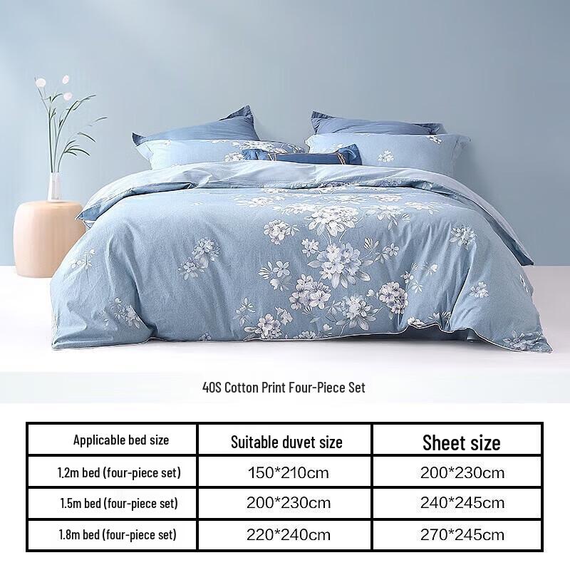 Mercury Home Textiles Pure Cotton Summer Bedding Set