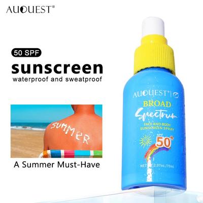Crema solare SPF50 Lozione idratante illuminante Protezione solare per il viso Protezione UV impermeabile Cura della pelle del viso