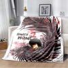 Sweet Home Kdrama Character Print Soft Flannel Throw Blanket Warm Cozy Sofa Bed Decorative Blanket For Home Use