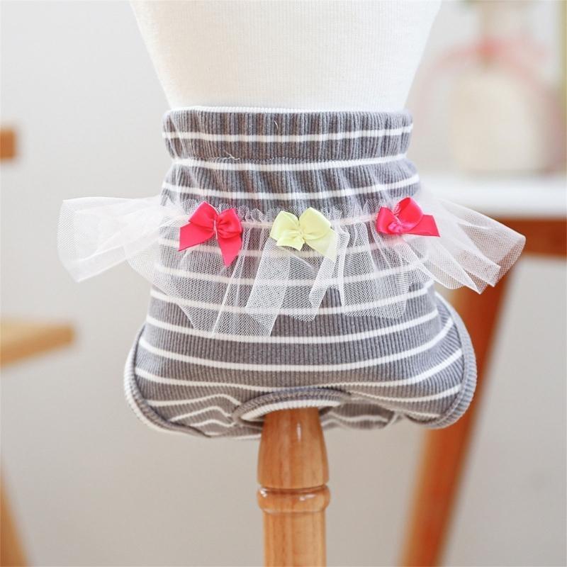 Washable Female Dog Physiological Pants For Small Dogs And Puppies Sanitary Underwear Reusable and Washable Dog Shorts