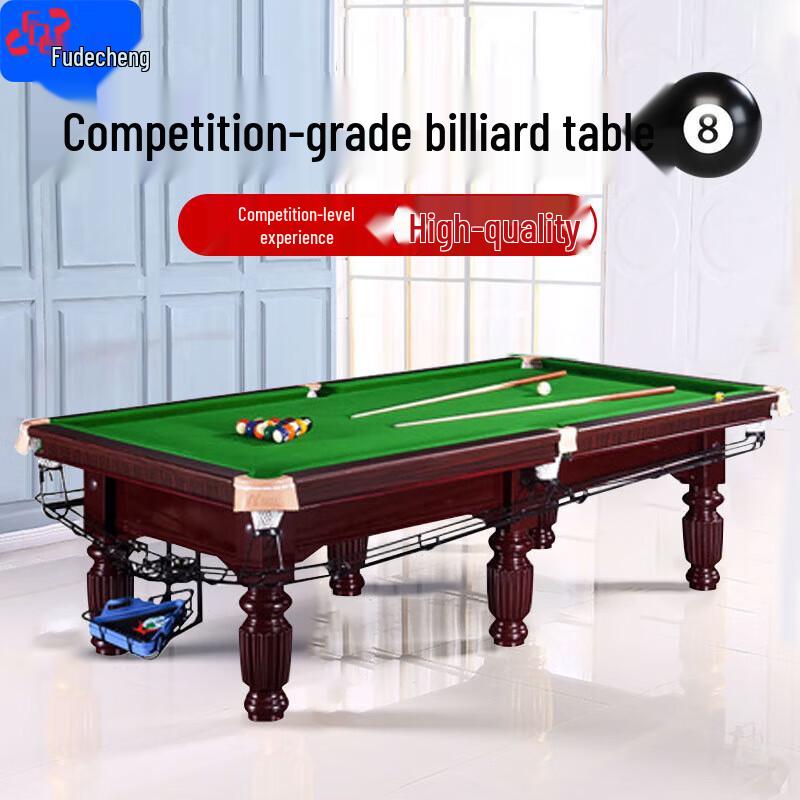 Бильярдный стол Fudecheng 9 футов, Мраморный, 8-шаровый