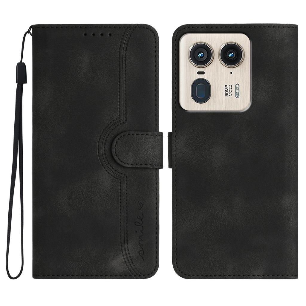 YX0030 For Motorola Edge 50 Ultra 5G/Moto X50 Ultra 5G Case PU Leather Flip Phone Cover