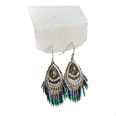 Dangle Earrings Drop Boho Statement Tassel Bohemian Halloween for Cosplay