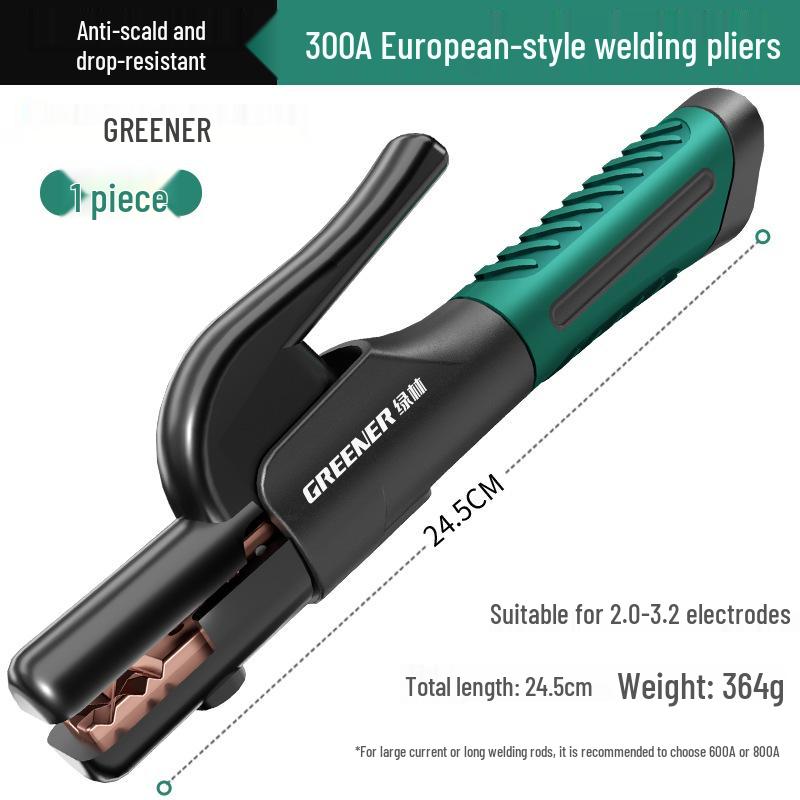 Green Forest Industrial Grade Pure Copper Welding Pliers & Anti-Scald Clamps - Complete Argon Arc Accessories Set