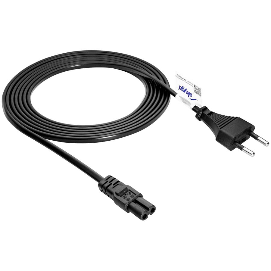 Akyga power cable ak-rd-02c figure-eight cu cee 7/16 / iec c7 3m