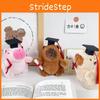 Soft Pp Cotton Filled Capybara Plushie In Graduation Cap Ideal Graduation Toss Gift