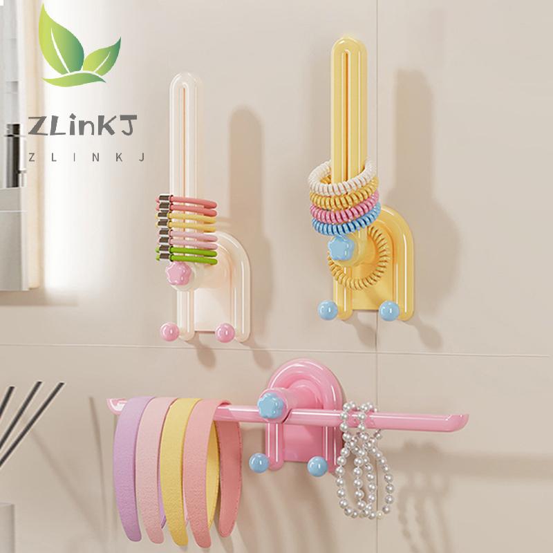 1 Stück Kunststoff Haarband Aufbewahrungshaken L-Form Platzsparend Haargummi Displayhalter Wasserdicht Scrunchies Aufbewahrungsständer Küche