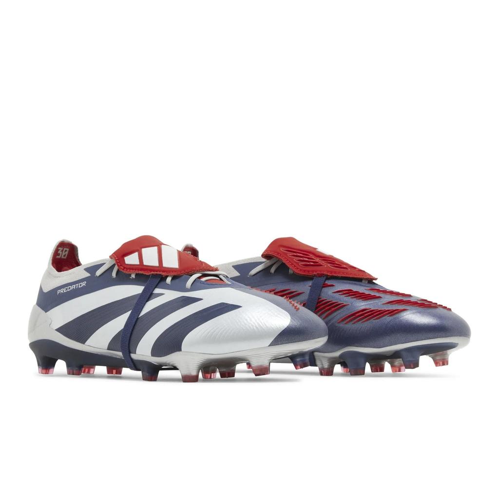 adidas Predator Elite Foldover Tongue FG 'Roteiro Pack' (Unisex) Tech Indigo / Tech Indigo / Vivid Red Soccer Shoes IE3539