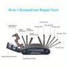Multi-tool Kit with Tire Pump, Inflator, Tire Repair Kit and Maintenance Essentials for Camping, Travel and Daily Use