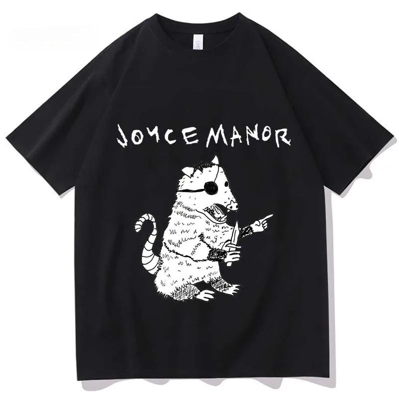 

Opossum Shirt on White JOYCE MANOR Graphic Print Tshirts Unisex Streetwear Short Sleeve Men/Women T-shirt Casual Tees Top - M... S разноцветный