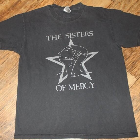Remake The Sisters Of Mercy Shirt gift for rock fan Unisex T-Shirt XXXL 1990₽