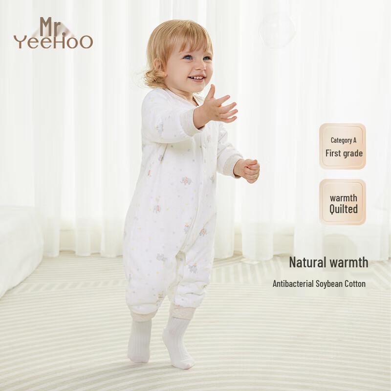 

YEEHOO Newborn Pure Cotton Antibacterial Romper 66CM
