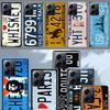 License New York Plate Number Phone Case For Redmi Note 14 15 Pro 5G 13 12 Pro Plus 11 11T 11E 11S 10 Pro 10S 9 9S Cover Cell Cl