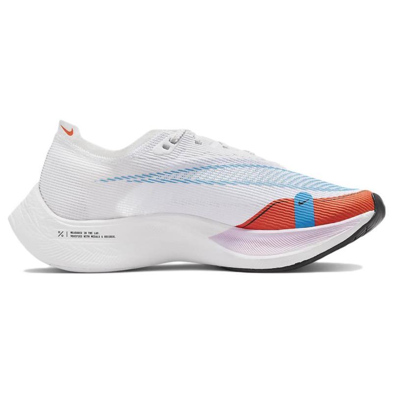 Nike ZoomX Vaporfly Next% 2 'White Rush Orange' Women's Sneakers Casual CU4123-102