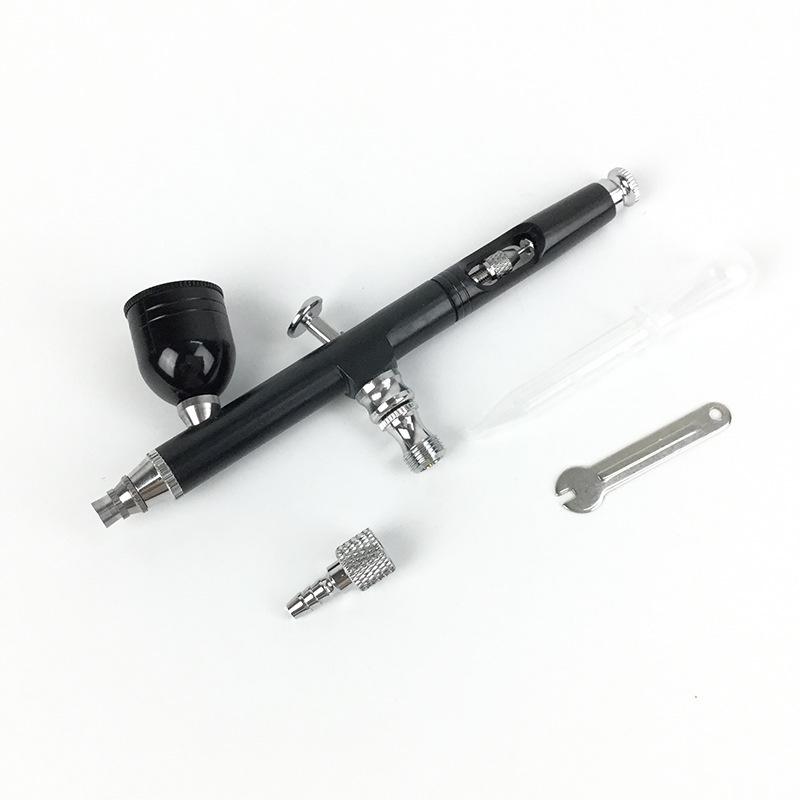 130 Model Airbrush Kit: Beginner Spray Gun for Art, Wall Painting, Furniture Repair, and Cake Decorating