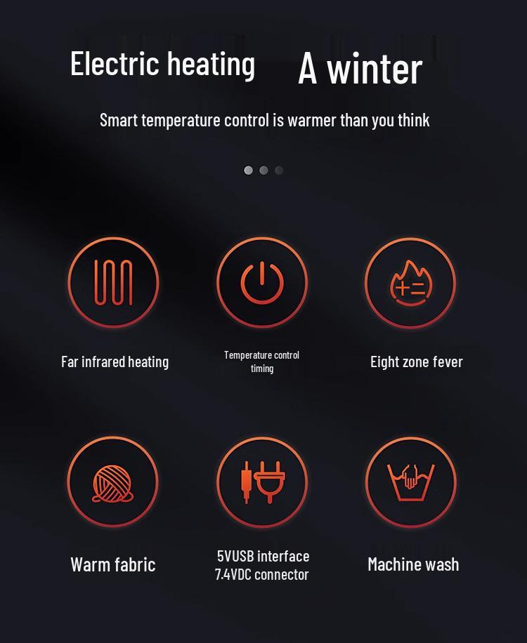 Чоловічі та жіночі бавовняні штани з підігрівом – 8 зон контролю температури, морозостійкі, щільні, з манжетами, довгі.