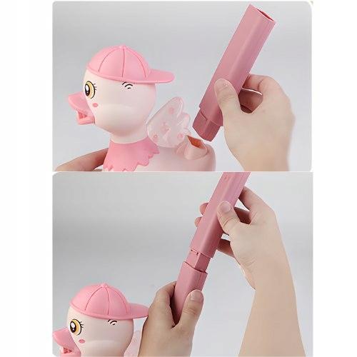 Duck Pusher with Movable Bubble Wings and LED Sound