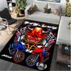 Motorcycle Motorbike Rider Carpet Area Rug Mat Floor Doormat Sofa Entracne Rugs for Living Room Bedroom Playroom Dropshipping