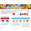 Yoshiritsu LaQ Basic Educational Toy Building Blocks 400 Pieces First Set