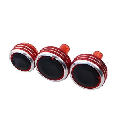 Pack of 3 Car AC Knobs Universal Vehicle Truck Automobile Air Conditioning Heater Control Switch Manual Modification Buttons