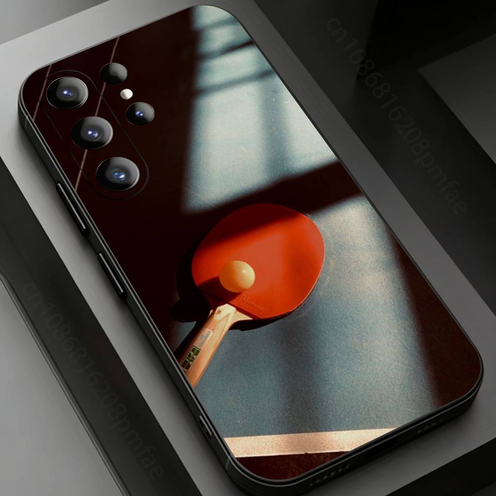 

Sport Ping Pong Phone Case for Samsung Galaxy S20,23 Ultra S24,22 Plus S25,26,21FE TPU Cover Samsung S26