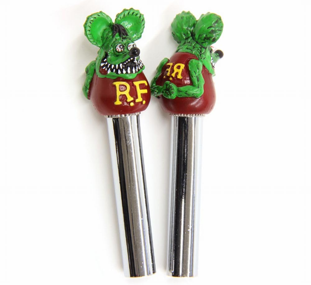 

MOONEYES Rat Fink Набор дверных замков с зеленой ручкой, 2 шт., (DN-RAF322GR-MON) зелёный