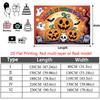 Party Backdrop Halloween Flat Scary Pumpkin Ghost Graveyard Photo Background Decor Outdoor Party Decor