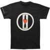 HIFI Love and Rockets Men's Logo Discharge T-Shirt