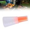 Silikonölflasche Pinsel Outdoor BBQ Würzpinsel mit Skala Barbecueölpinsel Küchenhelfer