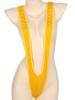 Deep V Neck Monokini One-Piece Bathing Suit Swimsuit Solid Color Bodysuit Swimwear Underwear Women Beach Wear