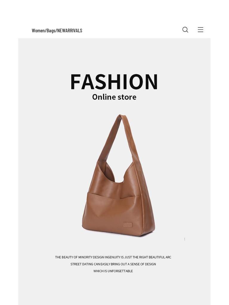 Retro-Tragetasche mit großem Fassungsvermögen - Lässige, modische Umhängetasche für Studenten und Berufstätige