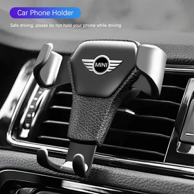 Car Phone Holder Air Outlet Phone Bracket Car AccessoriesFor MINI Cooper R56 F56 R50 JCW Cabrio Aceman Countryman Clubman WORKS