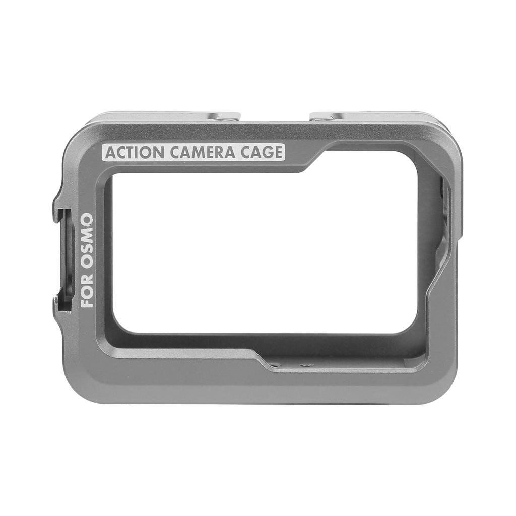 Aluminium Alloy Case for OSMO Action Camera Housing Shell Case Protective Cage with 2 Cold Shoe Mount